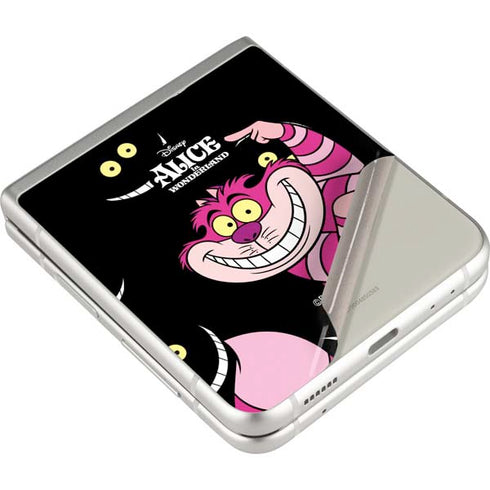 Disney Alice in Wonderland Cheshire Cat Galaxy Z Flip3 5G Skin