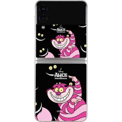 Disney Alice in Wonderland Cheshire Cat Galaxy Z Flip4 5G Skin
