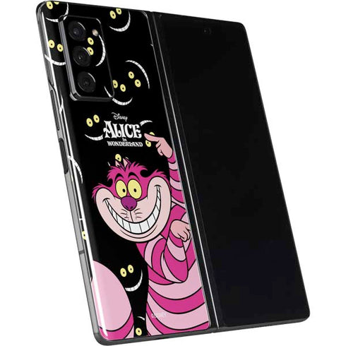 Disney Alice in Wonderland Cheshire Cat Galaxy Z Fold2 5G Skin