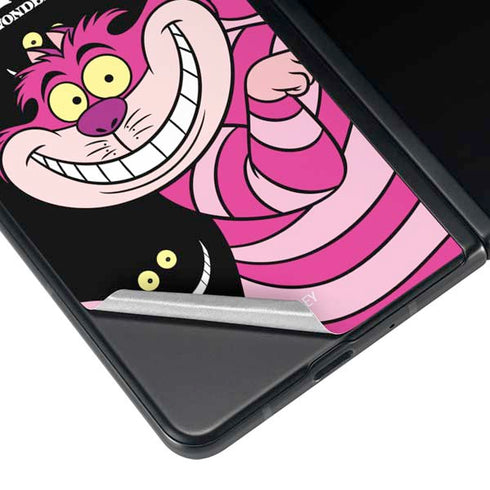 Disney Alice in Wonderland Cheshire Cat Galaxy Z Fold3 5G Skin