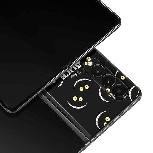 Disney Alice in Wonderland Cheshire Cat Galaxy Z Fold3 5G Skin