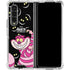 Disney Alice in Wonderland Cheshire Cat Galaxy Z Fold4 5G Clear Case