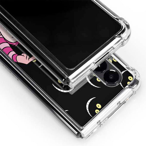 Disney Alice in Wonderland Cheshire Cat Galaxy Z Fold4 5G Clear Case