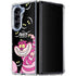 Disney Alice in Wonderland Cheshire Cat Galaxy Z Fold5 5G Clear Case