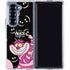 Disney Alice in Wonderland Cheshire Cat Galaxy Z Fold6 Clear Case