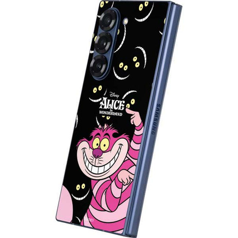 Disney Alice in Wonderland Cheshire Cat Galaxy Z Fold6 Skin
