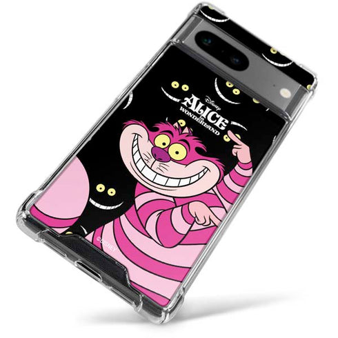 Disney Alice in Wonderland Cheshire Cat Google Pixel 8 Clear Case