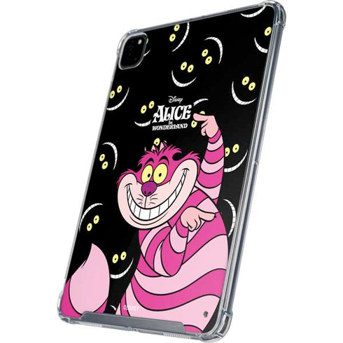 Disney Alice in Wonderland Cheshire Cat iPad Pro 12.9in (2020) Clear Case