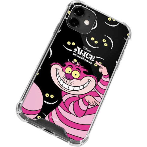 Disney Alice in Wonderland Cheshire Cat iPhone 12 Clear Case