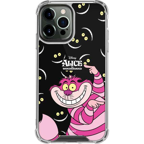 Disney Alice in Wonderland Cheshire Cat iPhone 13 Pro Max Clear Case