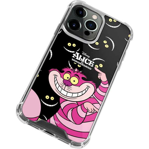 Disney Alice in Wonderland Cheshire Cat iPhone 13 Pro Max Clear Case