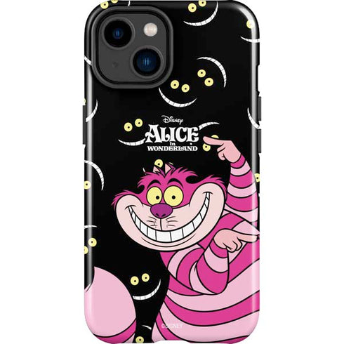 Disney Alice in Wonderland Cheshire Cat iPhone 15 Plus Impact Case