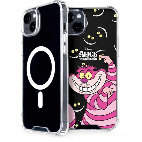 Disney Alice in Wonderland Cheshire Cat iPhone 15 Plus MagSafe Case