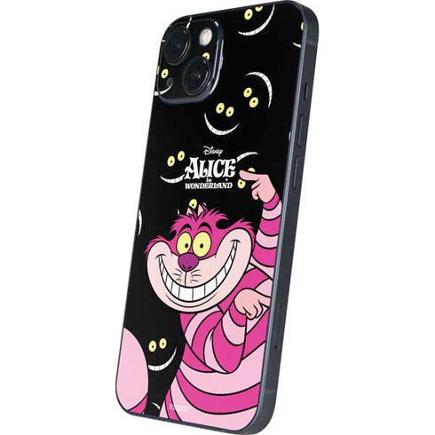 Disney Alice in Wonderland Cheshire Cat iPhone 15 Plus Skin