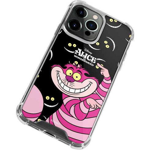 Disney Alice in Wonderland Cheshire Cat iPhone 14 Pro Max Clear Case