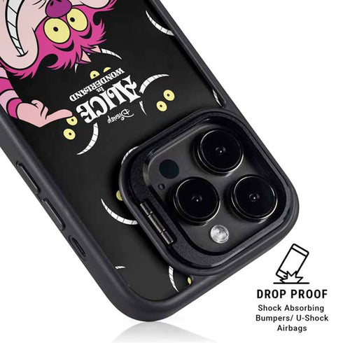 Disney Alice in Wonderland Cheshire Cat iPhone 14 Pro Max Kickstand Case