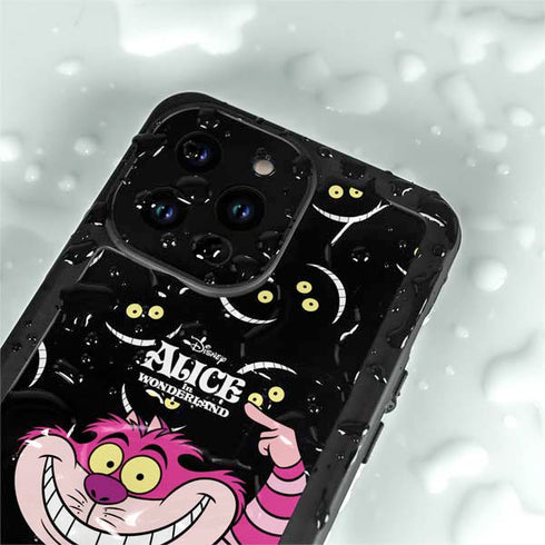 Disney Alice in Wonderland Cheshire Cat iPhone 15 Pro Waterproof Case