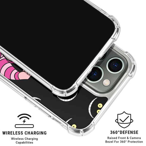 Disney Alice in Wonderland Cheshire Cat iPhone 16 Pro Max Clear Case