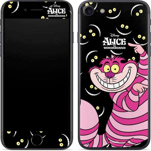 Disney Alice in Wonderland Cheshire Cat iPhone 8 Skin