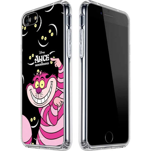 Disney Alice in Wonderland Cheshire Cat iPhone SE (2nd & 3rd Gen) Clear Case