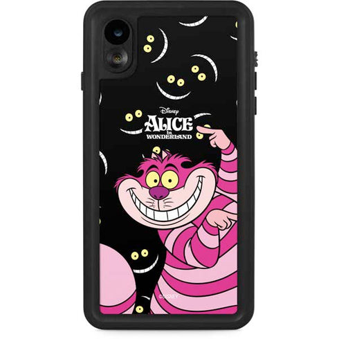 Disney Alice in Wonderland Cheshire Cat iPhone XR Waterproof Case