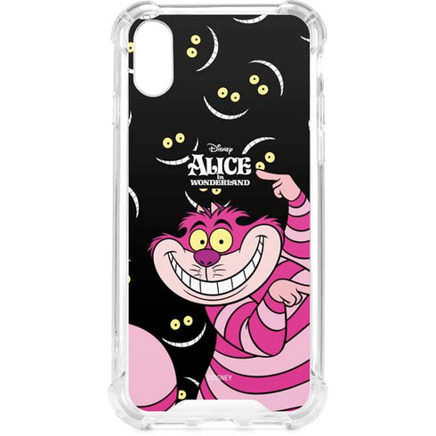 Disney Alice in Wonderland Cheshire Cat iPhone XS Clear Case