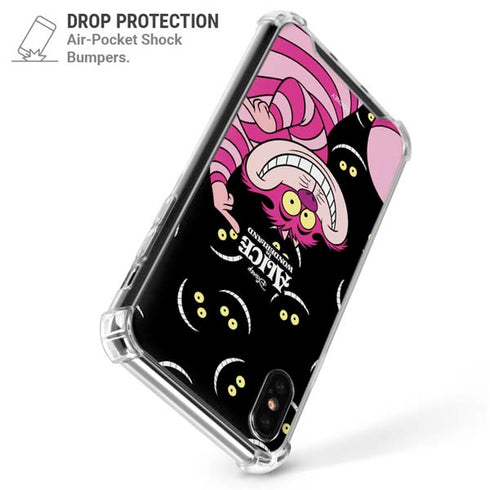 Disney Alice in Wonderland Cheshire Cat iPhone XS Max Clear Case