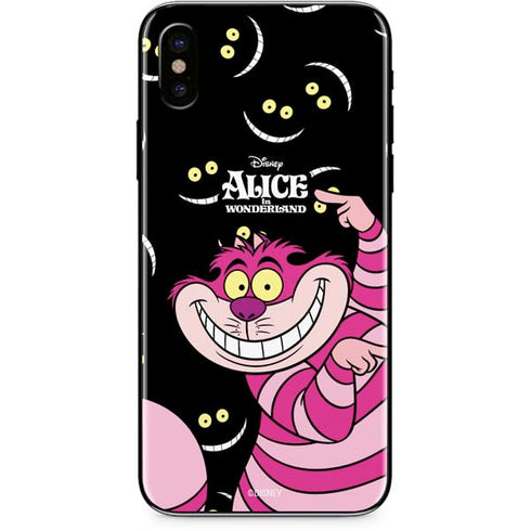 Disney Alice in Wonderland Cheshire Cat iPhone XS Skin