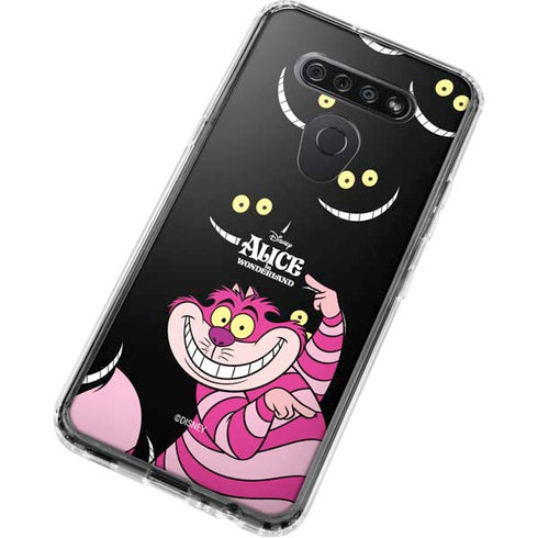 Disney Alice in Wonderland Cheshire Cat LG K51/Q51 Clear Case