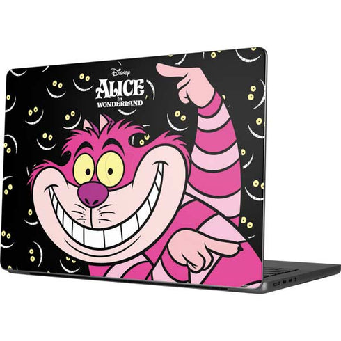 Disney Alice in Wonderland Cheshire Cat MacBook Pro 14in (2021-24) Skin