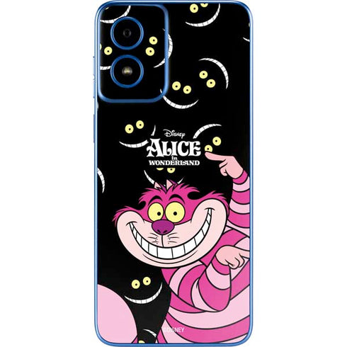 Disney Alice in Wonderland Cheshire Cat Moto G Play 4G (2024) Skin