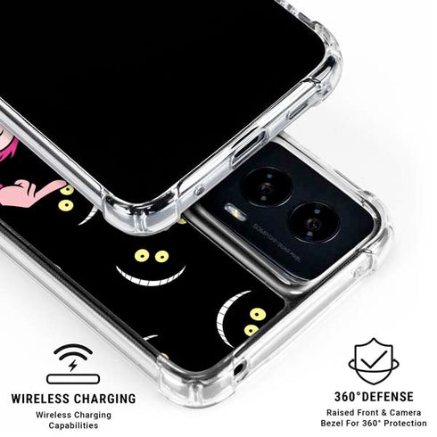 Disney Alice in Wonderland Cheshire Cat Moto G Power 5G (2024) Clear Case