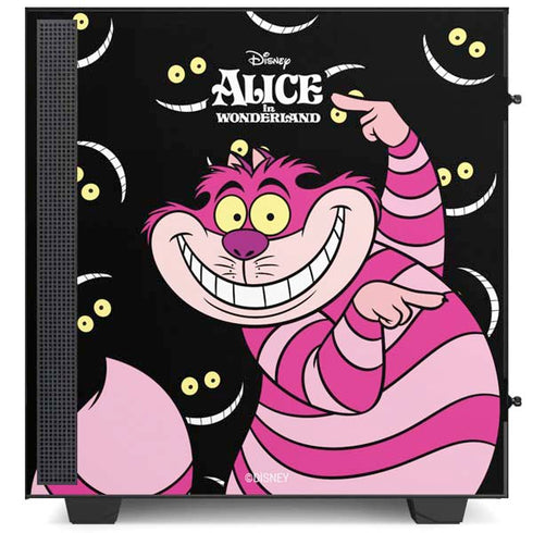 Disney Alice in Wonderland Cheshire Cat NZXT H510 Compact ATX Mid-Tower Case Skin