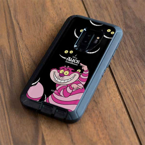 Disney Alice in Wonderland Cheshire Cat Otterbox Defender Galaxy Skin