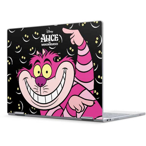 Disney Alice in Wonderland Cheshire Cat Pixelbook Skin