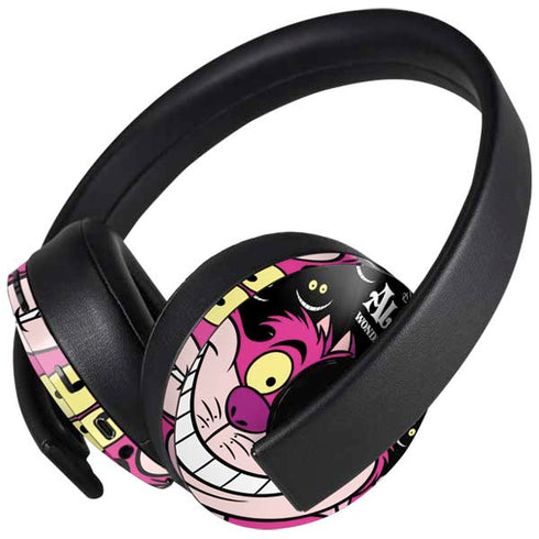Disney Alice in Wonderland Cheshire Cat PlayStation 4 Gold Wireless Headset Skin