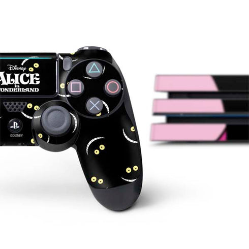 Disney Alice in Wonderland Cheshire Cat PS4 Pro Bundle Skin