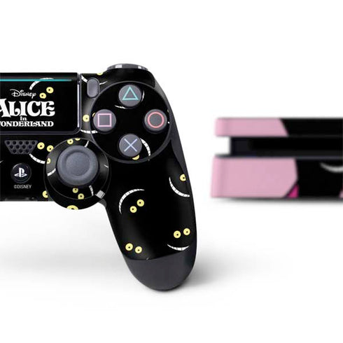 Disney Alice in Wonderland Cheshire Cat PS4 Slim Bundle Skin