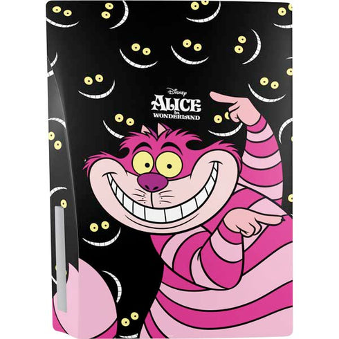 Disney Alice in Wonderland Cheshire Cat PS5 Bundle Skin