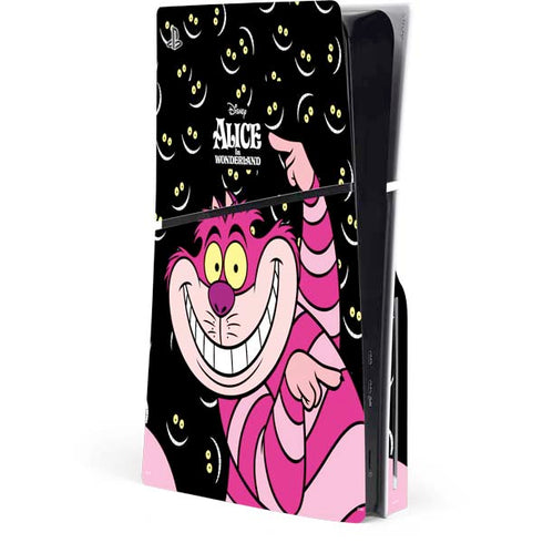Disney Alice in Wonderland Cheshire Cat PlayStation PS5 Skins