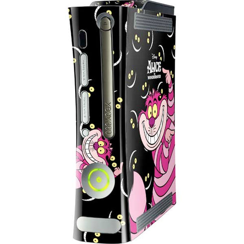 Disney Alice in Wonderland Cheshire Cat Xbox 360 (Includes HDD) Skin