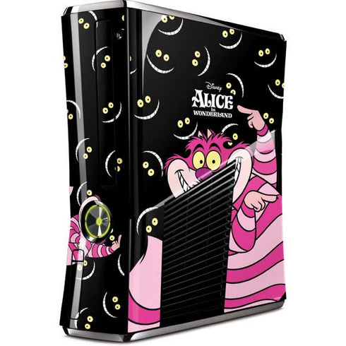 Disney Alice in Wonderland Cheshire Cat Xbox 360 Slim (2010) Skin