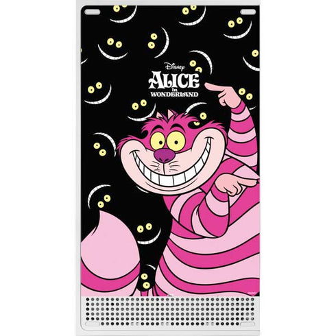 Disney Alice in Wonderland Cheshire Cat Xbox Series S Console Skin