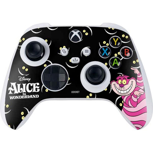 Disney Alice in Wonderland Cheshire Cat Xbox Series S Controller Skin