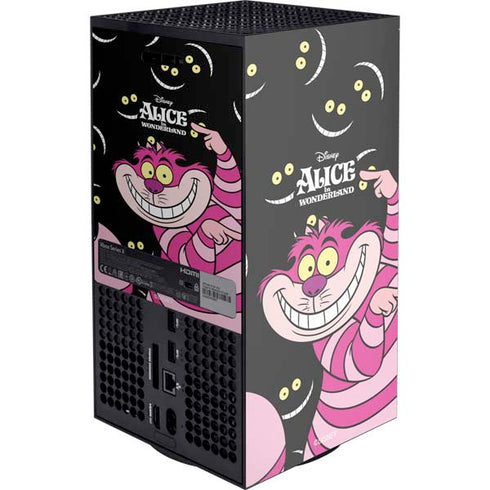 Disney Alice in Wonderland Cheshire Cat Xbox Series X Console Skin