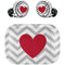 Chevron Heart Amazon Echo Buds Skin
