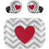 Chevron Heart Amazon Echo Buds Skin
