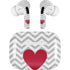 Chevron Heart AirPods Skins