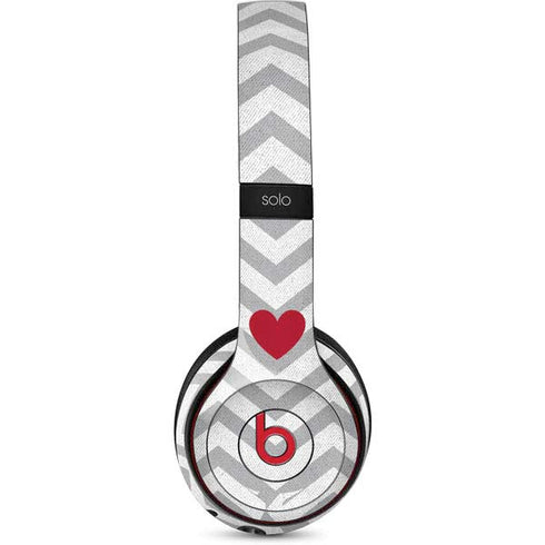 Chevron Heart Beats Solo 3 Wireless Skin
