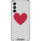 Chevron Heart Galaxy A16 5G Clear Case